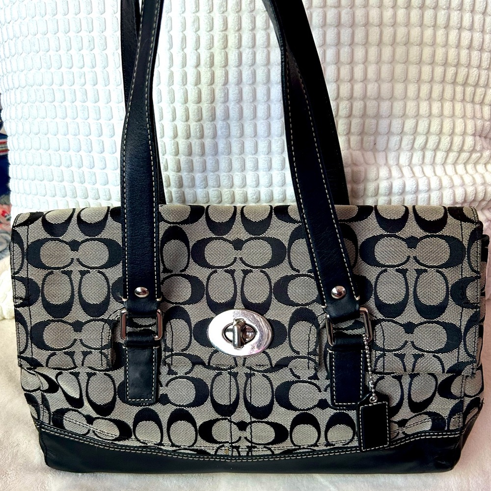 COACH Authentic Signature Satchel